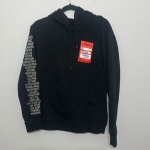 ZHU Merch Mens Black Dune Tour 2018‎ Access All Areas Pullover Hoodie Size Small